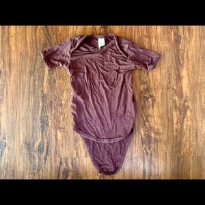 Never worn bamboo onesie